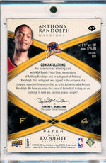 Upper Deck 2008-2009 Exquisite Collection Rookie Parallel #67 Anthony Randolph 3/4