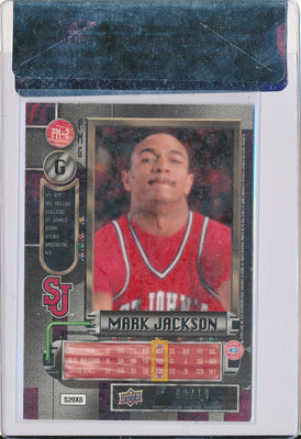 Upper Deck 2011-12 Fleer Retro Precious Metal Gems GREEN #PM-2 Mark Jackson 3/10 / BGS Grade 8.5