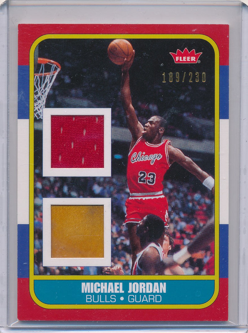 Fleer 2007-2008   #COFJ Michael Jordan 189/230