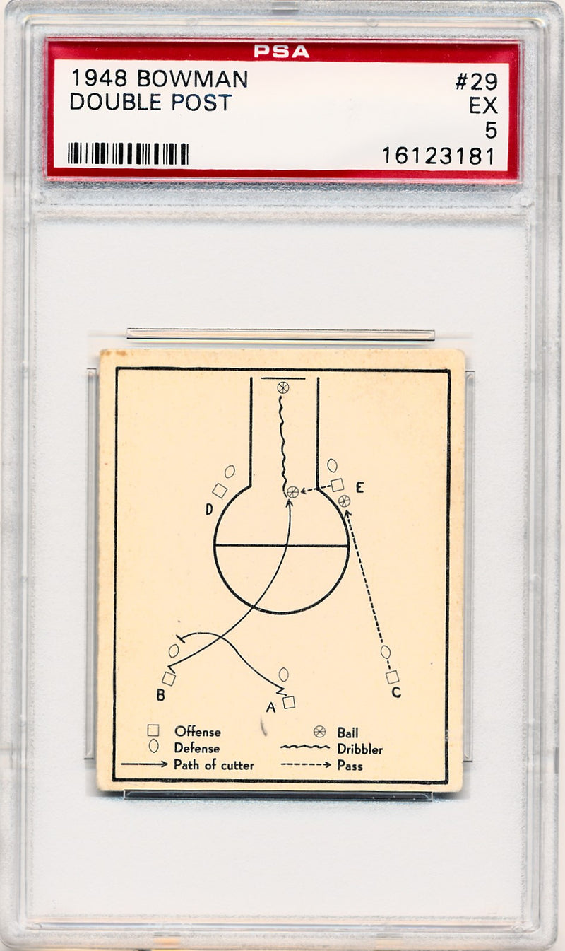 Topps Bowman 1948   #29   / PSA Grade 6 / Auto Grade None