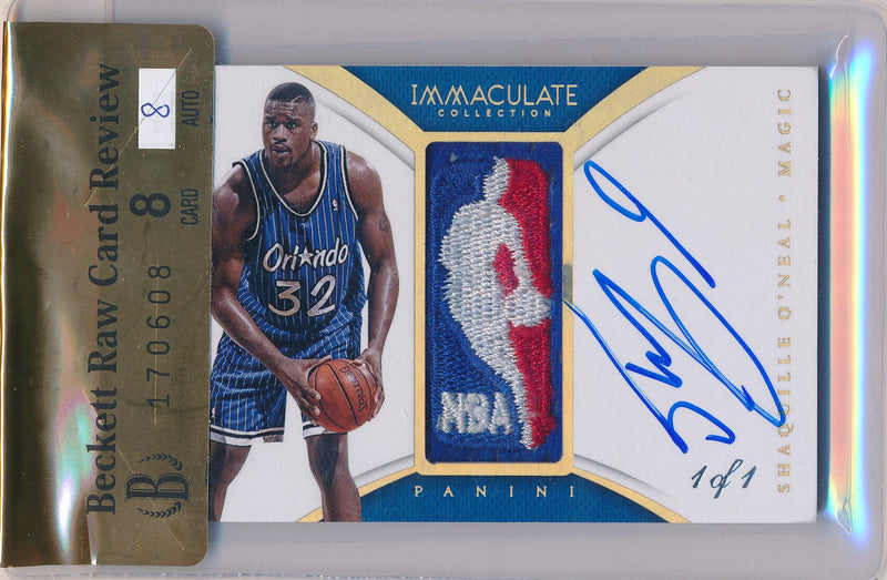 Panini 2014-2015 Immaculate Collection Logoman #LA-SO Shaquille O