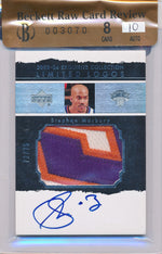 Upper Deck 2003-2004 Exquisite Collection Limited Logos #LLST Stephen Marbury 72/75 / Auto Grade 10