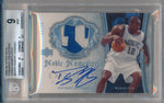 Upper Deck 2005-2006 Exquisite Collection Noble Nameplates #NN-DH Dwight Howard 4/25 / BGS Grade 9 / Auto Grade 10