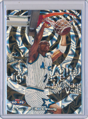 SkyBox 1997-1998 Hoops High Voltage #4/20HV Anfrernee Hardaway 391/500