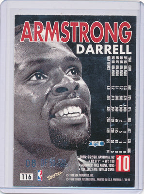 SkyBox 1998-99 Premium Star Rubies #116 Darrell Armstrong 08/50