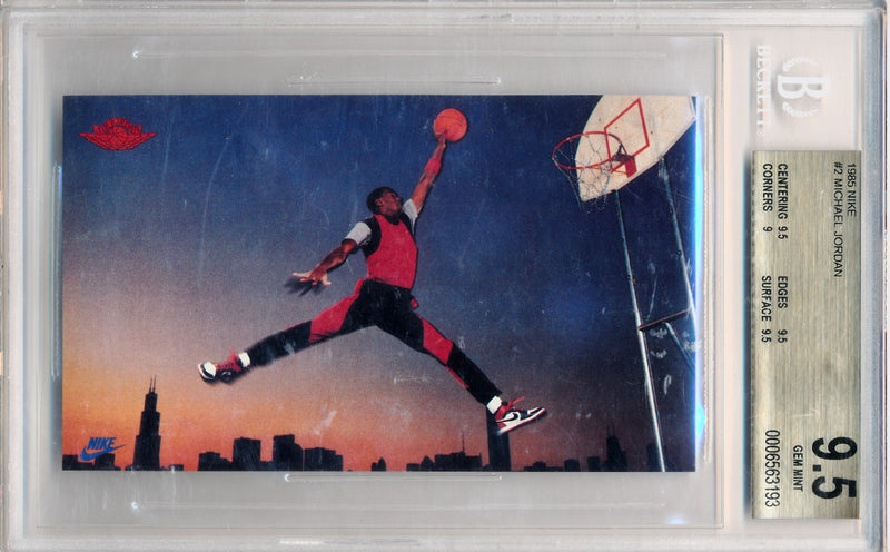 Nike 1985   # Michael Jordan  / BGS Grade 9.5