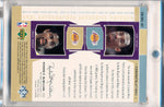 Upper Deck 2002-2003 Sp Game Used Autographed Authentic Patches #KB/MG-AP Kobe Bryant / Magic Johnson 1/5