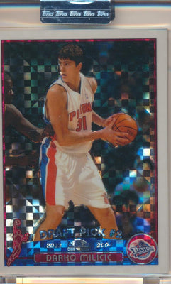 Topps  2003-2004 Chrome  X-Fractor #112 Darko Milicic 107/220