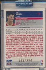 Topps  2003-2004 Chrome  X-Fractor #11 Yao Ming 181/220