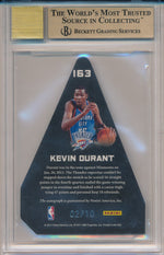 Panini 2011-2012 Prefered Blue #163 Kevin Durant 2/10 / BGS Grade 9.5 / Auto Grade 10