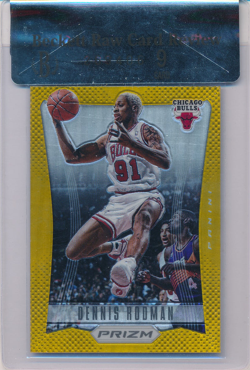 Panini 2012-2013 Panini Prizm Finalists #157 Dennis Rodman 9/10 / BGS Grade 9