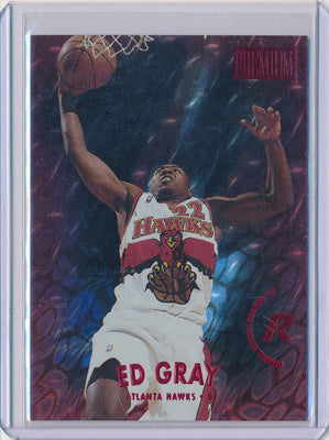 SkyBox 1997-1998 Premium Star Rubies #198 Ed Gray 24/50