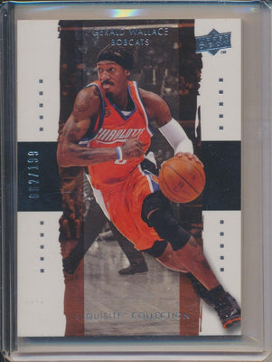 Upper Deck 2009-2010 Exquisite Collection Base #39 Gerald Wallace 62/199