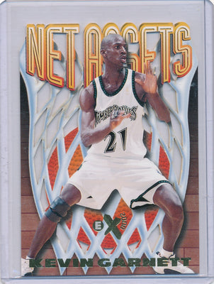 SkyBox 1996-97 E-X 2000 Net Assets #18/20 Kevin Garnett none