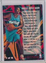 Fleer 1996-1997 Basketball Thrill Seekers #1/15 Shareef Abdur-Rahim