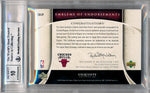 Upper Deck 2005-2006 Exquisite Collection Emblems Of Endorsement #EMSP Scottie Pippen 11/15 / BGS Grade 9 / Auto Grade 10