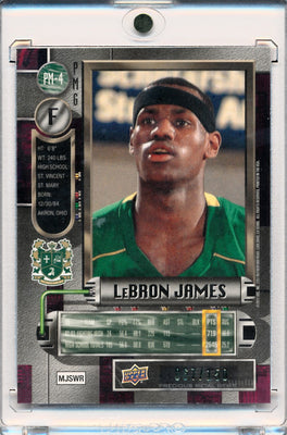 Upper Deck 2011-2012 Metal Universe Precious Metal Gems #PM4 Lebron James 67/150