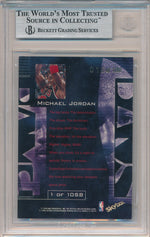 SkyBox 1998-1999 Hoops Slam Bams #1/10SB Michael Jordan 16/100 / BGS Grade 9