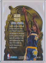 SkyBox 1996-1997 Premium Golden Touch #9/10 Latrell Sprewell