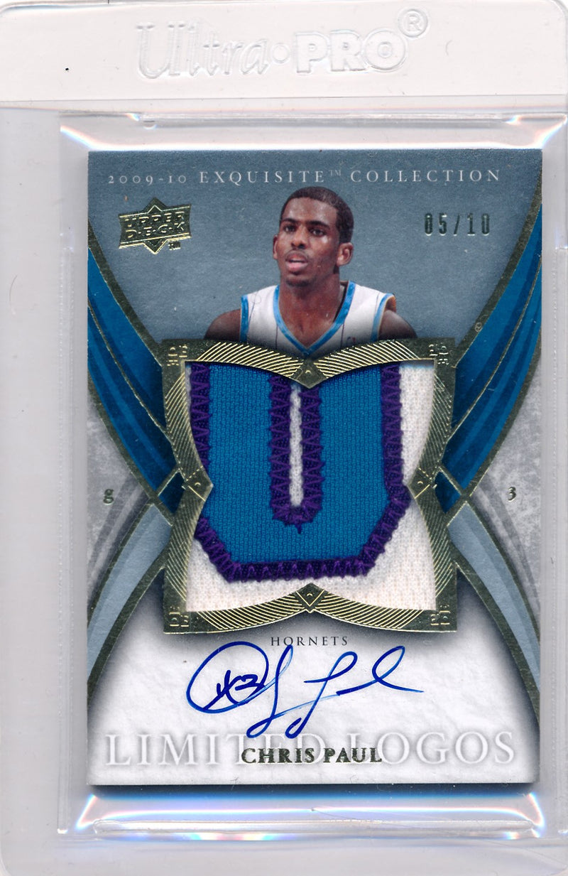 Upper Deck 2009-2010 Exquisite Collection Limited Logos #LCP Chris Paul 5/10