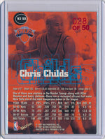 SkyBox 1997-1998 Premium Star Rubies #93SR Chris Childs 28/50