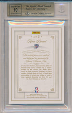 Panini 2012-2013 Flawless Patches Autographs #2 Kevin Durant 7/25 / BGS Grade 9.5 / Auto Grade 10