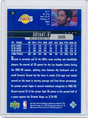 Upper Deck 1999   #58 Kobe Bryant