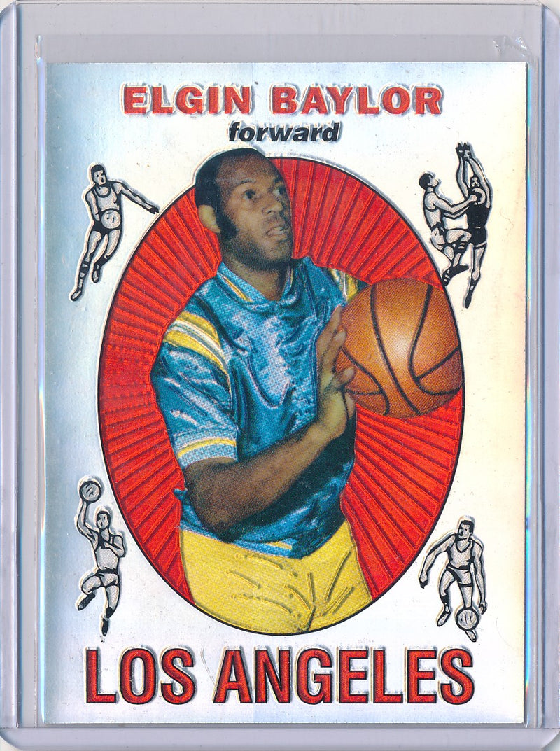 Topps 1996-1997 Finest Reprint Refractor #35 Elgin Baylor