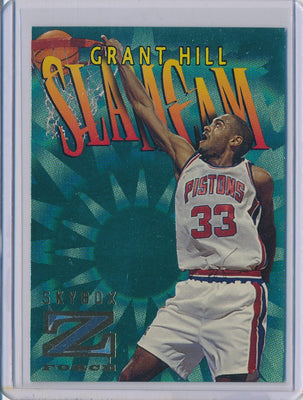 SkyBox 1996-1997 Z-Force Slam Cam #SC4 Grant Hill