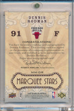 Upper Deck 2008-2009 UD Premier Marquee Stars # Dennis Rodman 3/10