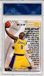 Fleer 1996 Lucky 13  #13 Kobe Bryant  / PSA Grade 10