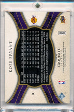 Upper Deck 2008-2009 Exquisite Collection  #4 Kobe Bryant 28/50