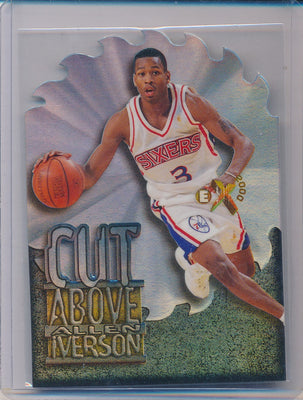 SkyBox 1996-1997 EX 2000 Cut Above #4/10 Allen Iverson