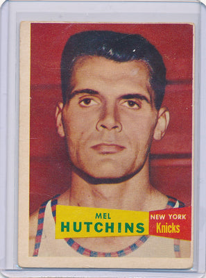 New York Knicks  #46 Mel Hutchins