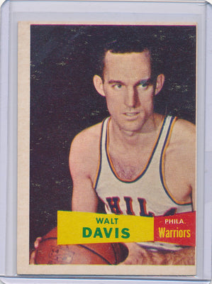 Philadelphia Warriors  #49 Walt Davis