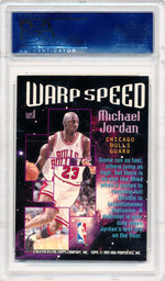 Topps 1995 Stadium Club Warp Speed #WS1 Michael Jordan  / PSA Grade 10