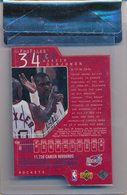 Upper Deck 1997-1998 SP Authentic Profiles #P16 Hakeem Olajuwon 14/100 / BGS Grade 8.5