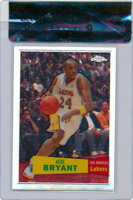 Topps 2008 Chrome Refractor #24 Kobe Bryant 317/999