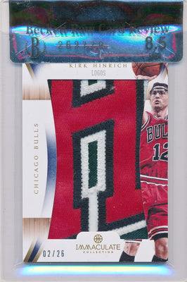 Panini 2012-2013 Immaculate Collection  #IPKH Kirk Hinrich 2/26