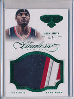 Panini 2012-2013 Flawless Emerald Jumbo Patches #48 Josh Smith 4/5