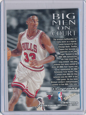 SkyBox 1997-1998 Z-Force Big Men On Court #13/15BMOC Scottie Pippen