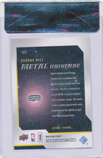 Skybox 2008-2009 Metal Universe Precious Metal Gems Green #95 George Hill 7/50