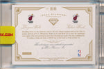 Panini 2014-2015 Flawless Ruby Dual Diamond Patches  #DD-MH Dwyane Wade/ Chris Bosh 01/15