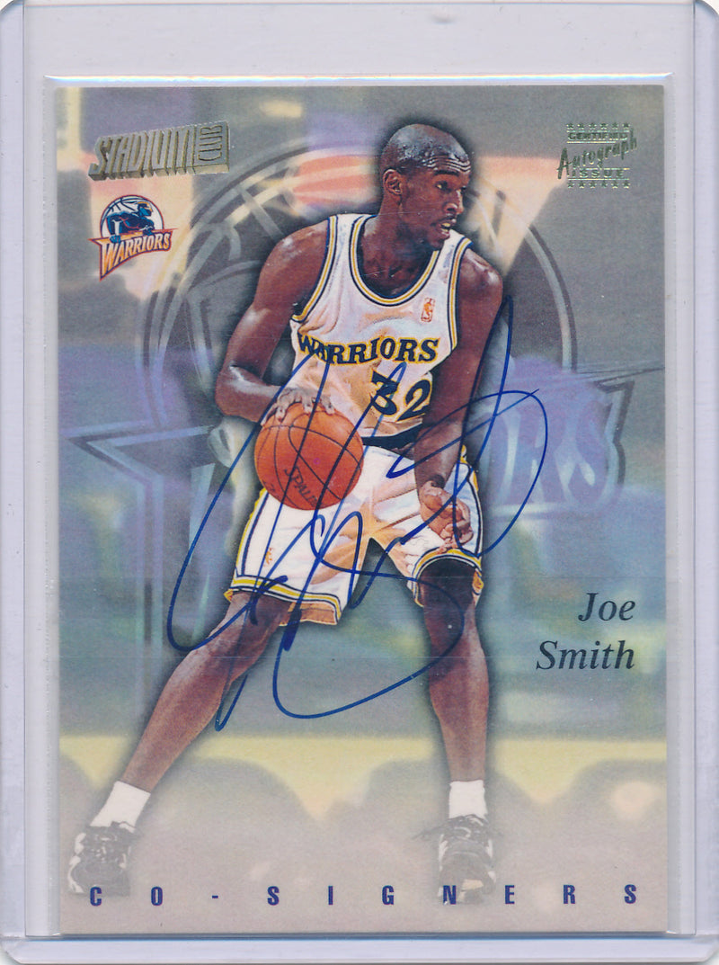 Topps 1997-1998 Stadium Club Co-Signers #CO11 Joe Smith / Kobe Bryant