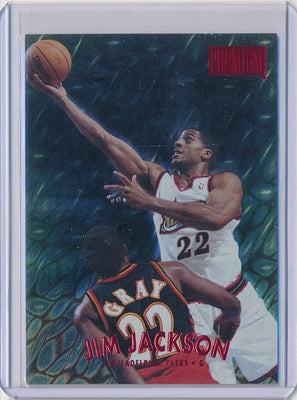 SkyBox 1997-1998 Premium Star Rubies #211 Jim Jackson 23/50