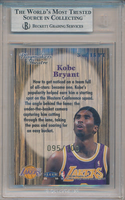 Fleer 1998-1999 Tradition Playmaker Theatre #3/15PT Kobe Bryant 95/100 / BGS Grade 9