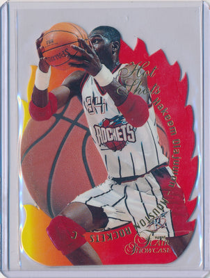 Fleer 1996-1997 Flair Showcase  Hot Shots #12/20 Hakeem Olajuwon