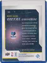 Skybox 2008-2009 Metal Universe Precious Metal Gems Red #99 Marc Gasol 35/50