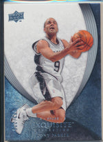 Upper Deck 2007-2008 Exquisite Collection Base #25 Tony Parker 83/225