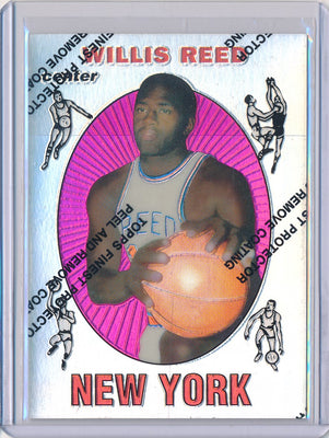 Topps 1996-1997 Finest Reprint Refractor #60 Willis Reed